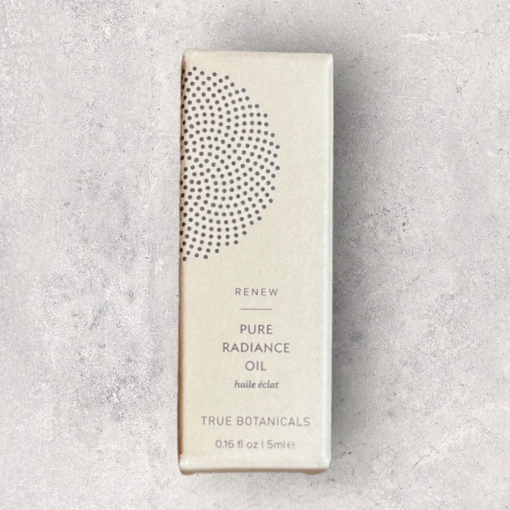 NEW True Botanicals Renew Pure Radiance Oil - Travel 0.16 fl oz